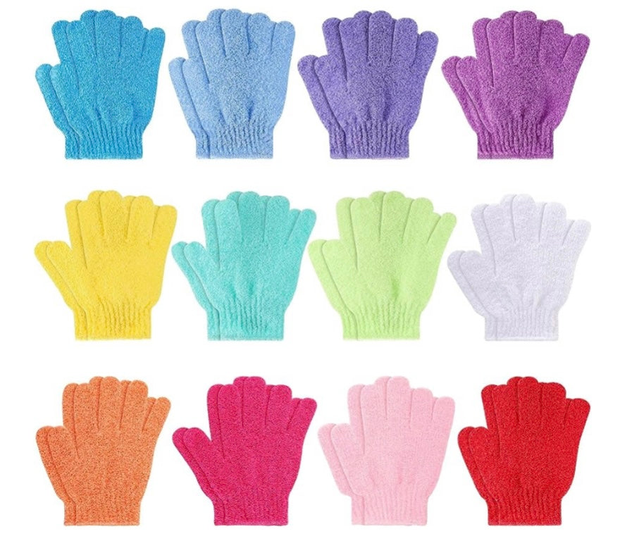 EXFOLIATING GLOVES